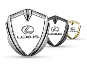 Lexus Silicone Emblema Badge Stile Pro Inox
